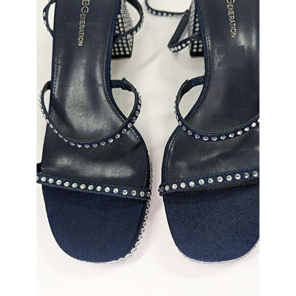 BCBGeneration Lissena-2 Women's Rhinestones Platform Sandals Size 9 MSRP $109 - Picture 4 of 8